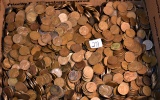 5000 MIXED DATE AND MINTS WHEAT PENNIES