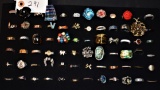VARIETY OF 72 FASHION RINGS