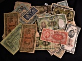 APPROX 62 MIXED COUNTRY FOREIGN CURRENCY