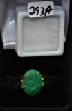 LOOSE 6.66CT OVAL EMERALD GEMSTONE