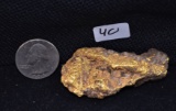 LARGE 77.4 GRAMS NATURAL GOLD NUGGET