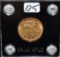 1901 $5 LIBERTY HALF EAGLE GOLD COIN