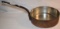 LARGE COPPER PAN WITH LONG HANDLE