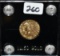1927 $2 1/2 INDIAN QUARTER EAGLE GOLD COIN