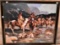 MOUNTAIN MEN AND INDIAN BRAVES ON CANVAS