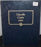 LINCOLN CENTS BOOK 1909 - 1946 FROM SAFE DEPOSIT