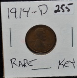 KEY DATE 1914-D LINCOLN PENNY