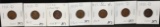 7 KEY DATE 1922-D LINCOLN PENNIES