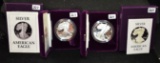 1986 & 1987 PROOF SILVER LIBERTY $1 COINS
