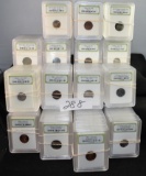 145 MIXED CARDED COINS FROM SAFE DEPOSIT