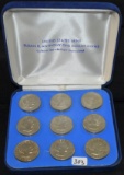 U.S. MINT SUSAN B. ANTHONY 9 COIN COLLECTOR SET
