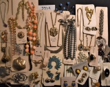NECKLACES, BROOCHES, RINGS, PINS, BRACELETS
