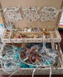 Jewelry Box filled with Costume Jewelry