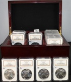 19 NGC MS69 AMERICAN SILVER EAGLE IN CASE
