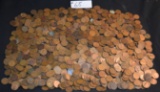 1055 MIXED DATE & MINTS 1909-1919 WHEAT PENNIES
