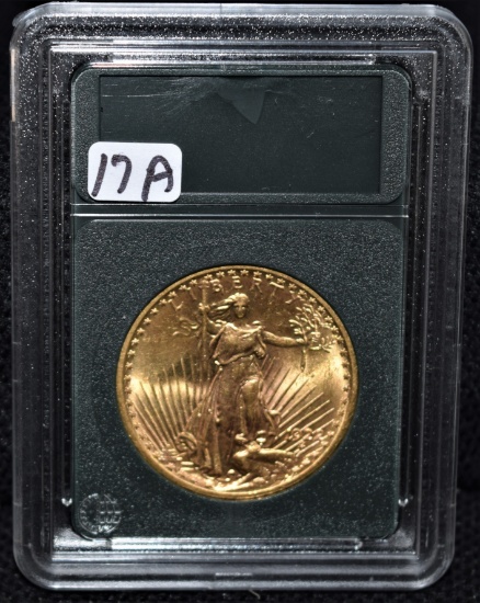 1922 CHOICE BU $20 ST. GUADENS GOLD DOUBLE EAGLE