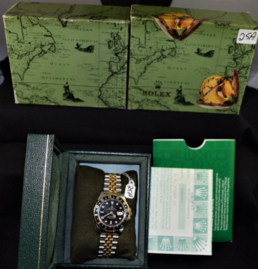 MEN'S ROLEX GMT-MASTER OYSTER- PERPETUAL WATCH