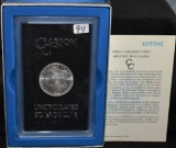 SCARCE 1882-CC GSA BLACK BOX MORGAN DOLLAR