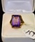 LADIES 16.34CTTW SPINEL 18K YELLOW GOLD RING