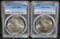 TWO 1923 PEACE DOLLARS - PCGS MS65