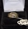 LADIES 1.21CTTW DIAMOND 10K YELLOW GOLD RING