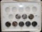 1956-1963 GEM PROOF FRANKLIN HALF DOLLARS