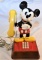 VINTAGE MICKEY MOUSE TOUCH TONE TELEPHONE