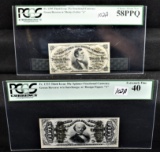 25 CENT & 50 CENT FRACTIONAL CURRENCY