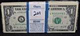 100 CONSECUTIVE # FED. RESERVE NOTES SERIES 1977
