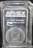 APMEX 10 TROY OZ 999+ FINE SILVER INGOT