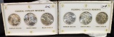 TWO 3-PIECE FEDERAL COINAGE RESERVE SETS