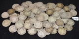 94 MIXED DATES & MINTS BARBER QUARTERS