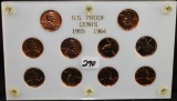 U.S. PROOF CENTS 1955 - 1964