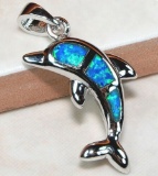 AUSTRALIAN OPAL INLAY 925 PENDANT