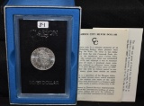 RARE 1880-CC GSA BLACK BOX MORGAN DOLLAR