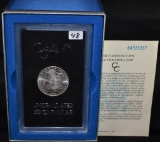 SCARCE 1884-CC GSA BLACK BOX MORGAN DOLLAR