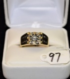 1.70CTTW 14K YELLOW GOLD DIAMOND DESIGNER RING