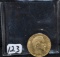 1858 20 NAPOLEON 20 FRANC GOLD COIN