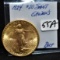 1924 CHOICE BU+ $20 SAINT GUADENS GOLD COIN