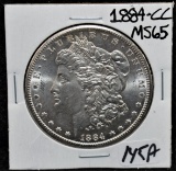 1884-CC MS65 MORGAN DOLLAR FROM SAFE DEPOSIT