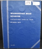 WASHINGTON QUARTER BOOK 1946 - 1959 (36 COINS)
