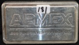 AMPEX 10 TROY OZ 999 FINE SILVER INGOT