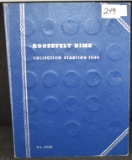 ROOSEVELT DIME BOOK - 1946 TO 1964 (48 COINS)