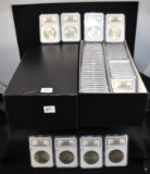 60 NGC MS63 1923 PEACE DOLLARS FROM SAFE DEPOSIT