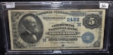 LARGE SIZE SERIES 1882 $5 NATIONAL CURRENCY