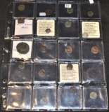 20 MIXED ANCIENT COINS FROM SAFE DEPOSIT