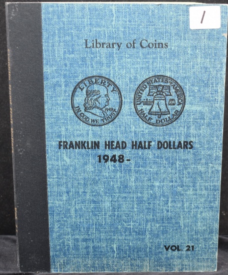 COMPLETE SET OF BU FRANKLIN HALF DOLLARS