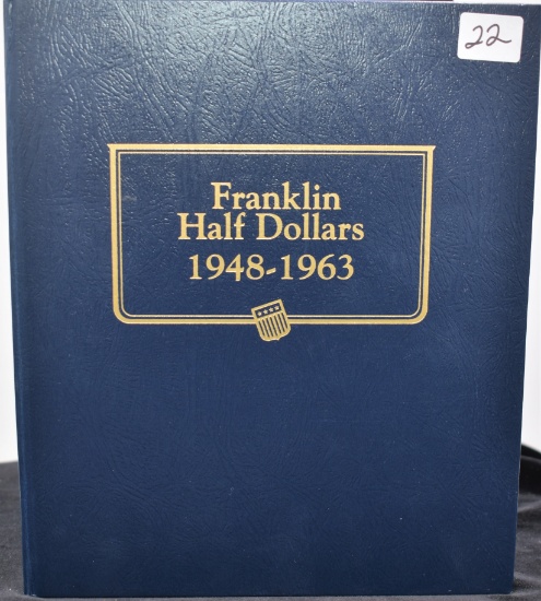 COMPLETE SET OF FRANKLIN HALF DOLLARS