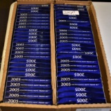 FIFTY 2005 PROOF SETS IN BOX