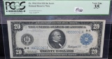 PCGS VF35 $20 FEDERAL RESERVE NOTE SERIES 1914